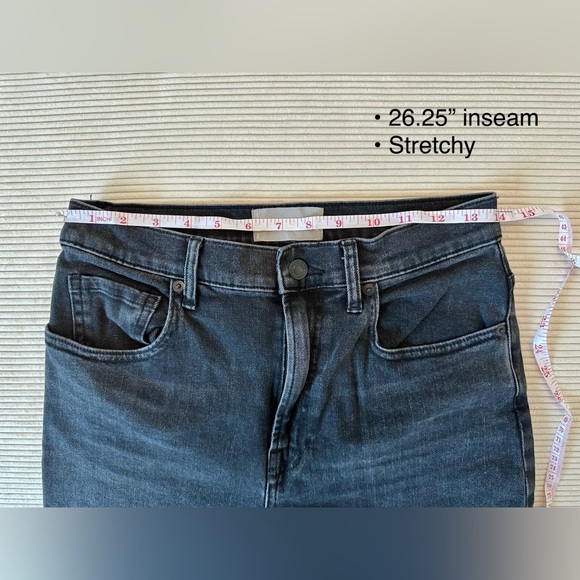 Everlane Cheeky Jeans - Black Rinse, Size 28 Ankle Length - Picture 4 of 5